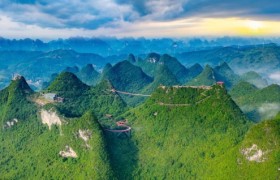 “行旅”阳朔如意峰，360°把喀斯特峰林装进镜头